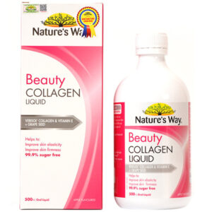 0010758 beauty collagen liquid natures way giup sang da giam tham nam 450